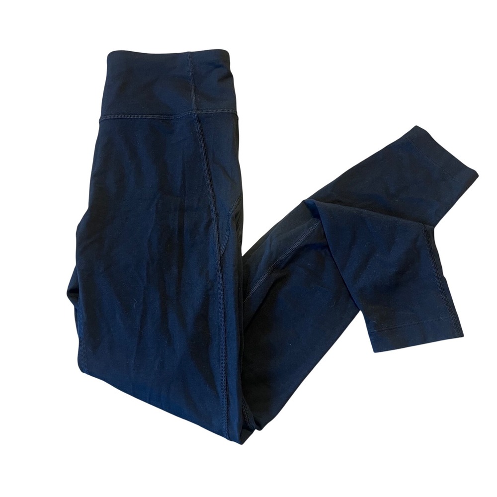 Allbirds Black High Waisted Athleisure Leggings Women's Size S